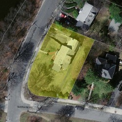 112 Bullough Park, Newton MA  02460-2440 aerial view