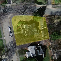 20 Orient Ave, Newton MA  02459-1426 aerial view