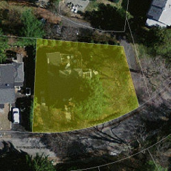 25 Shornecliffe Rd, Newton MA 02458-2437 aerial view