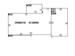 60 Arlo Rd, Newton MA 02464-1001 floor plan
