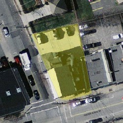 331 Watertown St, Newton MA  02458-1322 aerial view