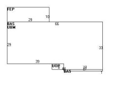 45 Brandeis Rd, Newton MA 02459-2707 floor plan