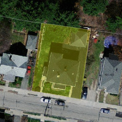 97 Warwick Rd, Newton MA 02465-1723 aerial view