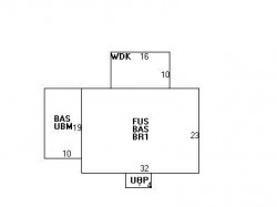 175 Bellevue St, Newton MA  02458-1812 floor plan