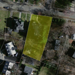 136 Hunnewell Ave, Newton MA 02458-2246 aerial view