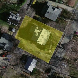 17 Copley St, Newton MA 02458-2204 aerial view