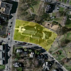 474 Centre St, Newton MA 02458-2089 aerial view