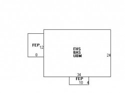 867 Dedham St, Newton MA 02459-3417 floor plan