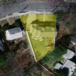 100 Walnut Hill Rd, Newton MA  02461-1837 aerial view