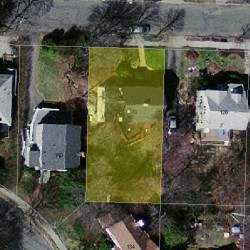 130 Oakdale Rd, Newton MA  02461-1813 aerial view