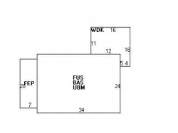 25 Bow Rd, Newton MA  02459-2555 floor plan