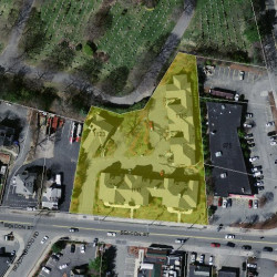 1115 Beacon St, Newton MA 02461-1156 aerial view