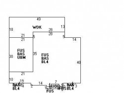 56 Helene Rd, Newton MA 02468-1025 floor plan