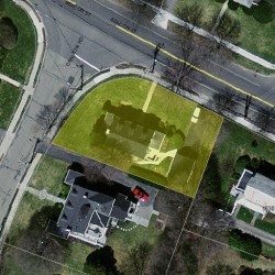 1840 Beacon St, Newton MA 02468-1435 aerial view