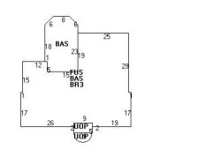 1548 Commonwealth Ave, Newton MA 02465-2806 floor plan