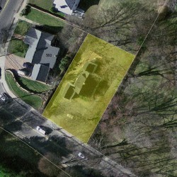 424 Dedham St, Newton MA  02459-2929 aerial view