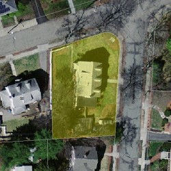 7 Commonwealth Park, Newton MA 02459-1023 aerial view