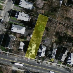 299 Tremont St, Newton MA  02458-2113 aerial view