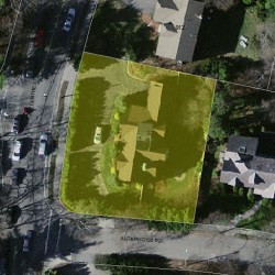 920 Centre St, Newton MA 02459-1236 aerial view