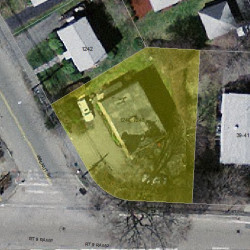1248 Walnut St, Newton MA  02461-1829 aerial view