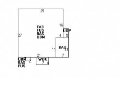 107 Hawthorne Ave, Newton MA 02466-3015 floor plan