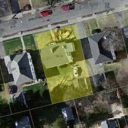 52 Athelstane Rd, Newton MA  02459-2419 aerial view
