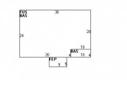 105 Hanson Rd, Newton MA  02459-3627 floor plan