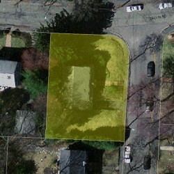 5 Fairfield St, Newton MA  02460-2107 aerial view