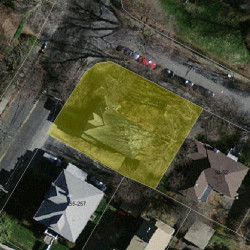 34 Waverley Ave, Newton MA 02458-2138 aerial view