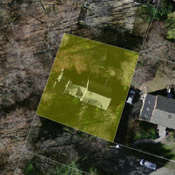 31 Lancaster Rd, Newton MA 02458-2625 aerial view