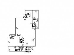 54 Park St, Newton MA 02458-2007 floor plan