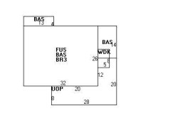47 Morton St, Newton MA  02459-1027 floor plan