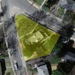 30 Ellison Rd, Newton MA 02459-1405 aerial view