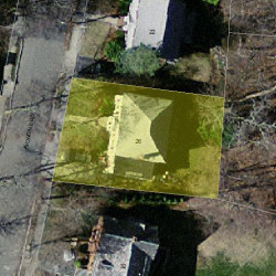 26 Avondale Rd, Newton MA 02459-1619 aerial view