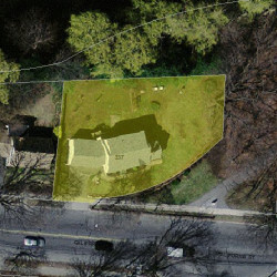337 California St, Newton MA 02458-1052 aerial view
