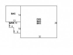 275 Jackson St, Newton MA 02459-2523 floor plan