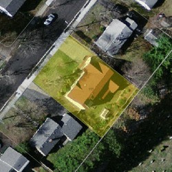 111 Spiers Rd, Newton MA 02459-3716 aerial view