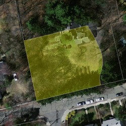 131 Otis St, Newton MA  02460-1822 aerial view