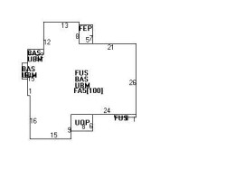 1129 Boylston St, Newton MA 02464-1014 floor plan