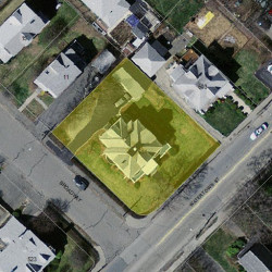 511 Watertown St, Newton MA  02460-1452 aerial view