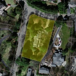 10 Dartmouth St, Newton MA  02465-2602 aerial view