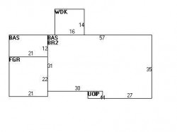 108 Rosalie Rd, Newton MA 02459-3153 floor plan