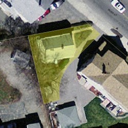 146 River St, Newton MA  02465-1428 aerial view