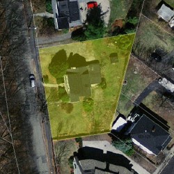 90 Circuit Ave, Newton MA  02461-1603 aerial view