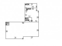 61 Arlo Rd, Newton MA 02464-1002 floor plan