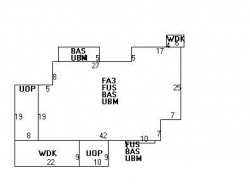99 Pine Ridge Rd, Newton MA 02468-1616 floor plan