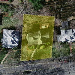 423 Ward St, Newton MA 02459-1240 aerial view