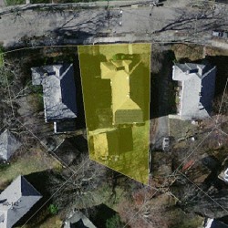 76 Elgin St, Newton MA 02459-2047 aerial view