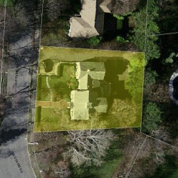 20 Old Farm Rd, Newton MA 02459-3438 aerial view
