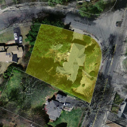 519 Parker St, Newton MA 02459-2973 aerial view